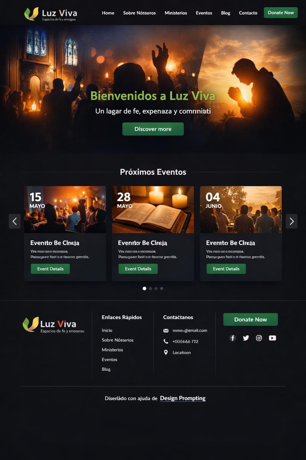 Academia Éter — vista previa
