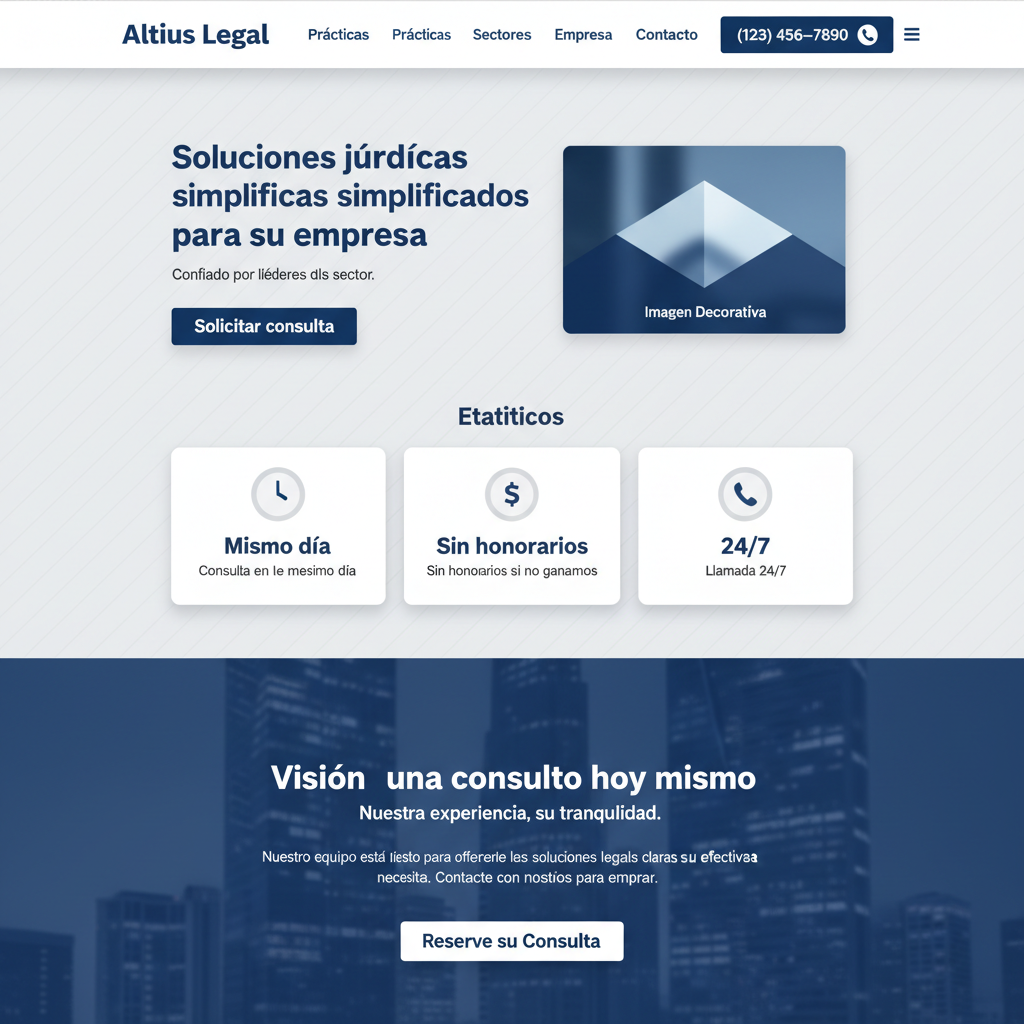 Altius Legal — vista previa del theme