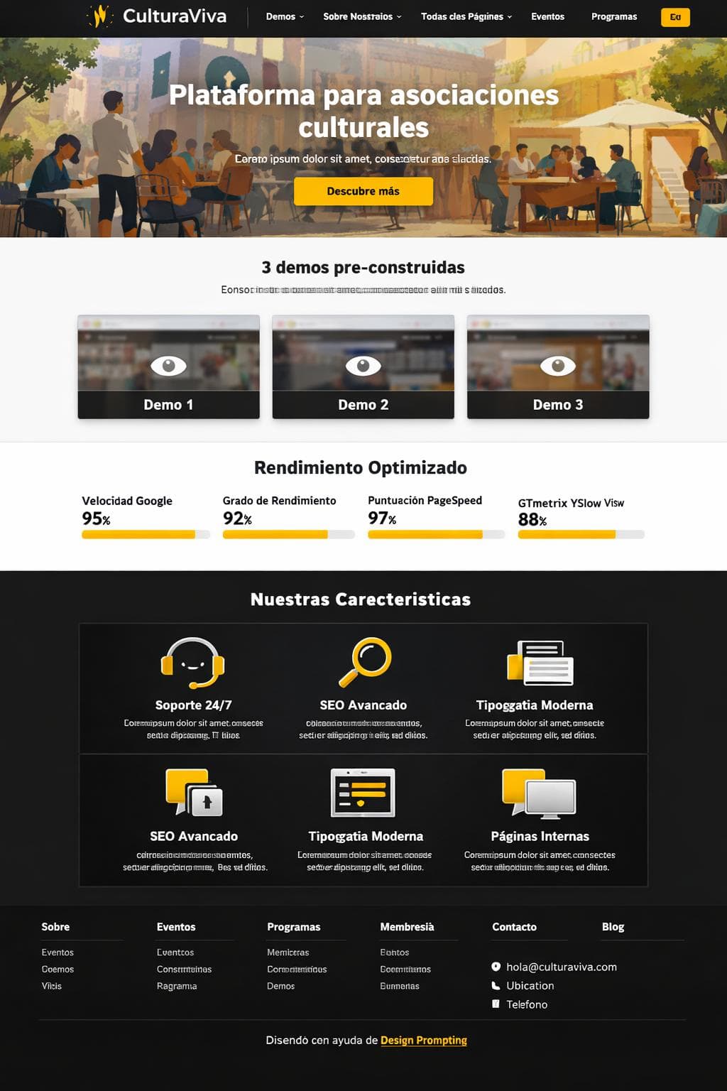 Aula Delta &mdash; vista previa del theme