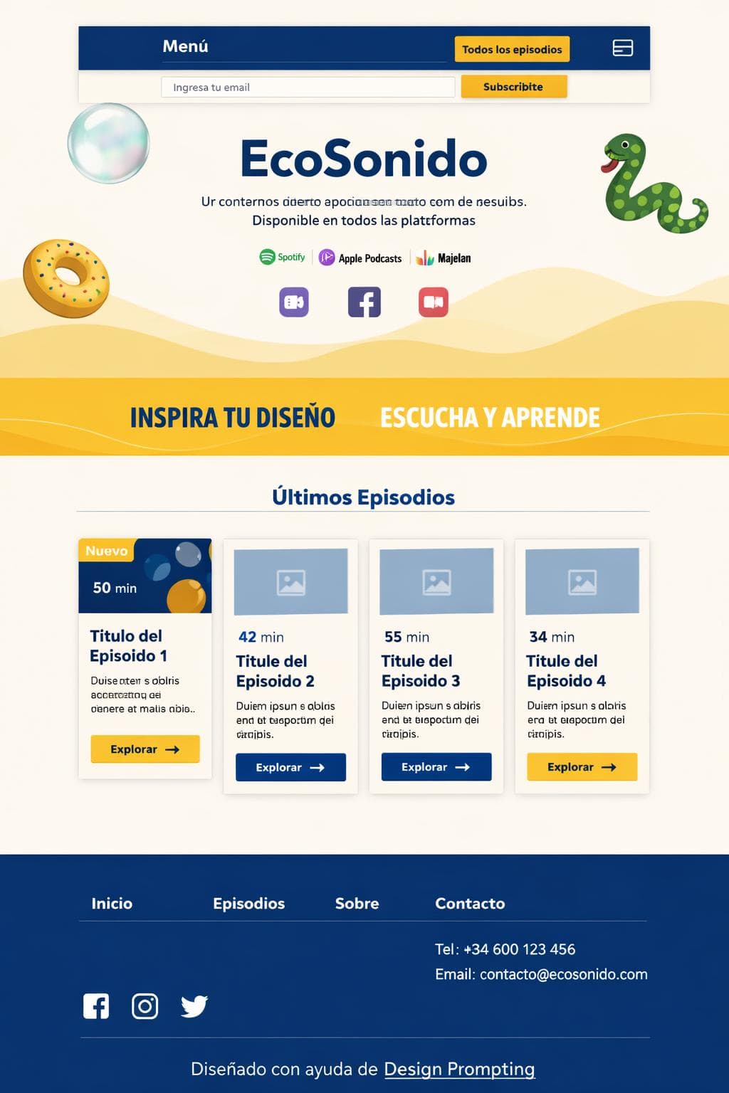 Belleza Delta &mdash; vista previa del theme