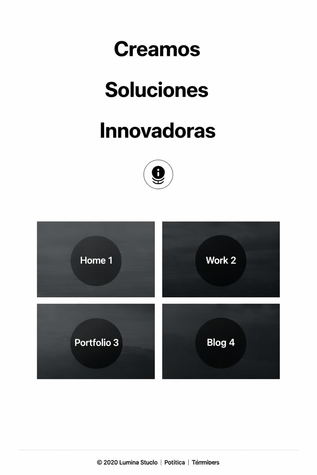 Branding Ónix — vista previa del theme