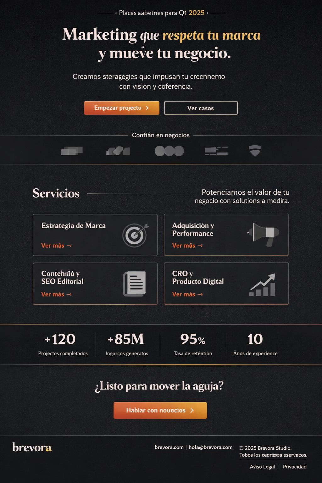 Brevora Studio — vista previa