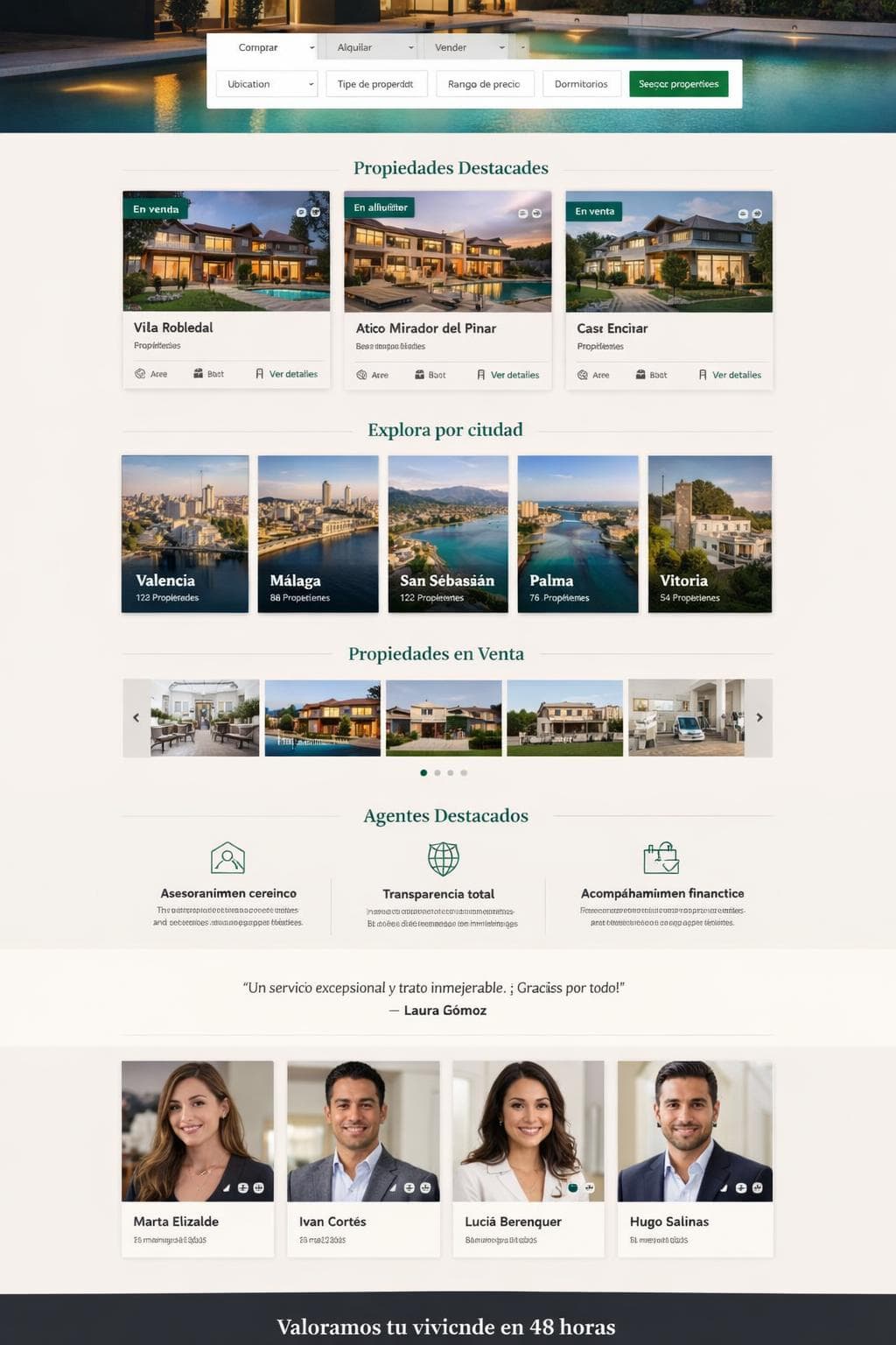 Casaroble Estates &mdash; vista previa del theme