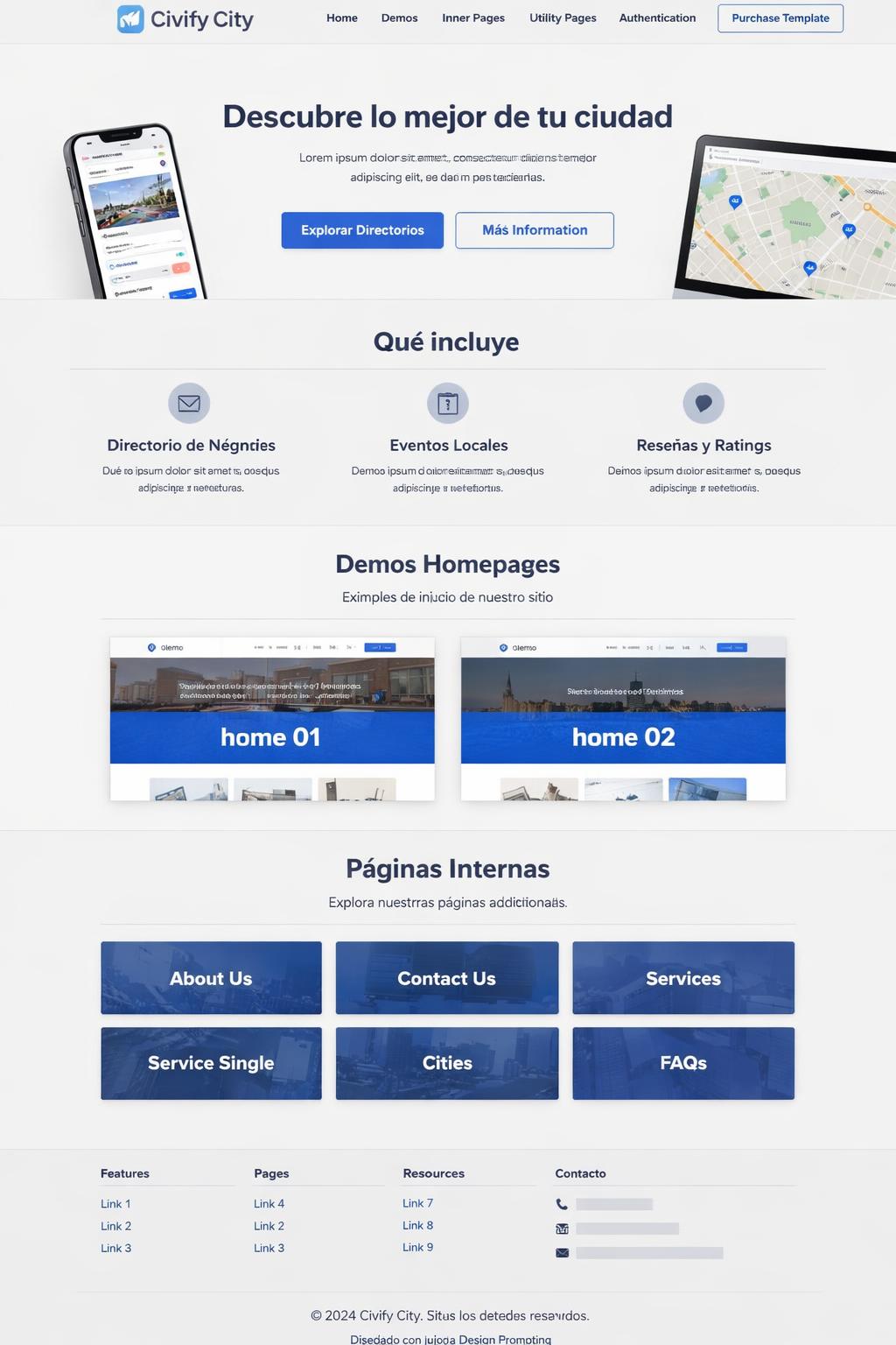 Civify City — vista previa