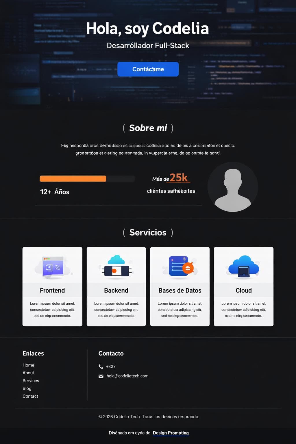 Codelia Tech — vista previa