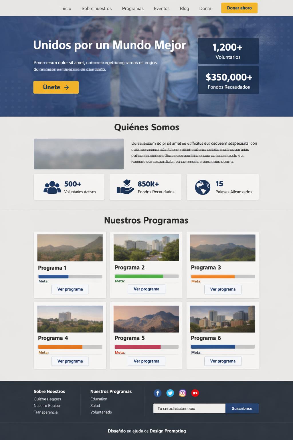 Corazón Solidario — vista previa