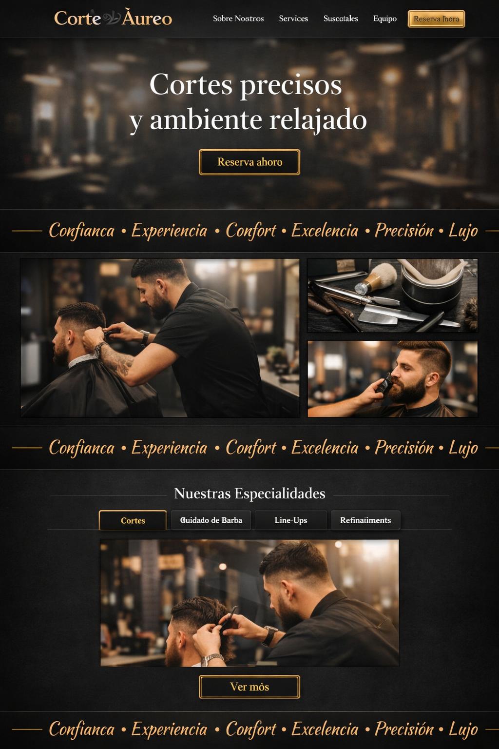 Corte Áureo — vista previa