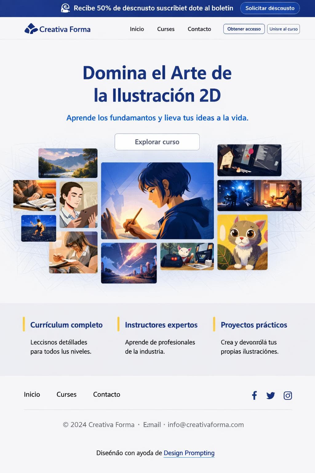 Creativa Forma &mdash; vista previa del theme