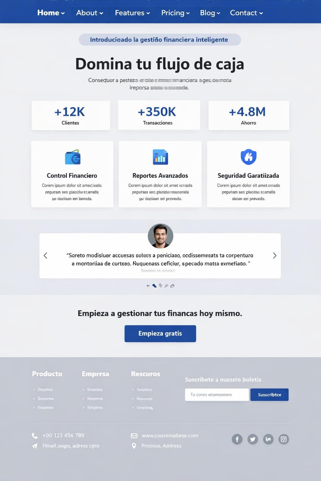 CuentasClaras &mdash; vista previa del theme
