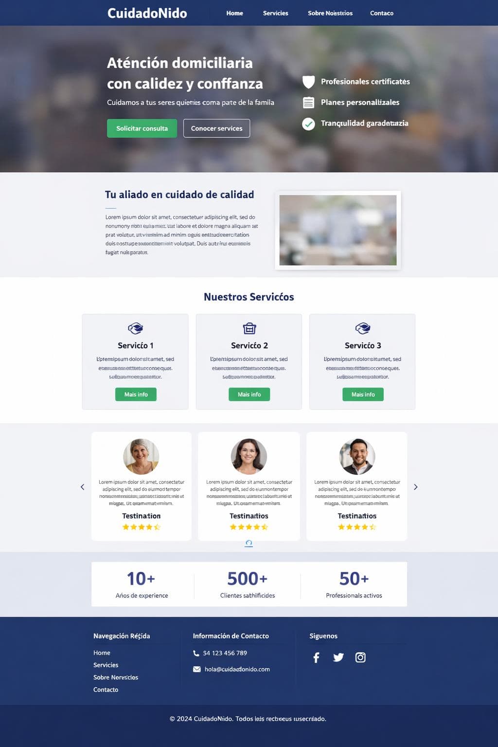 CuidadoNido &mdash; vista previa del theme