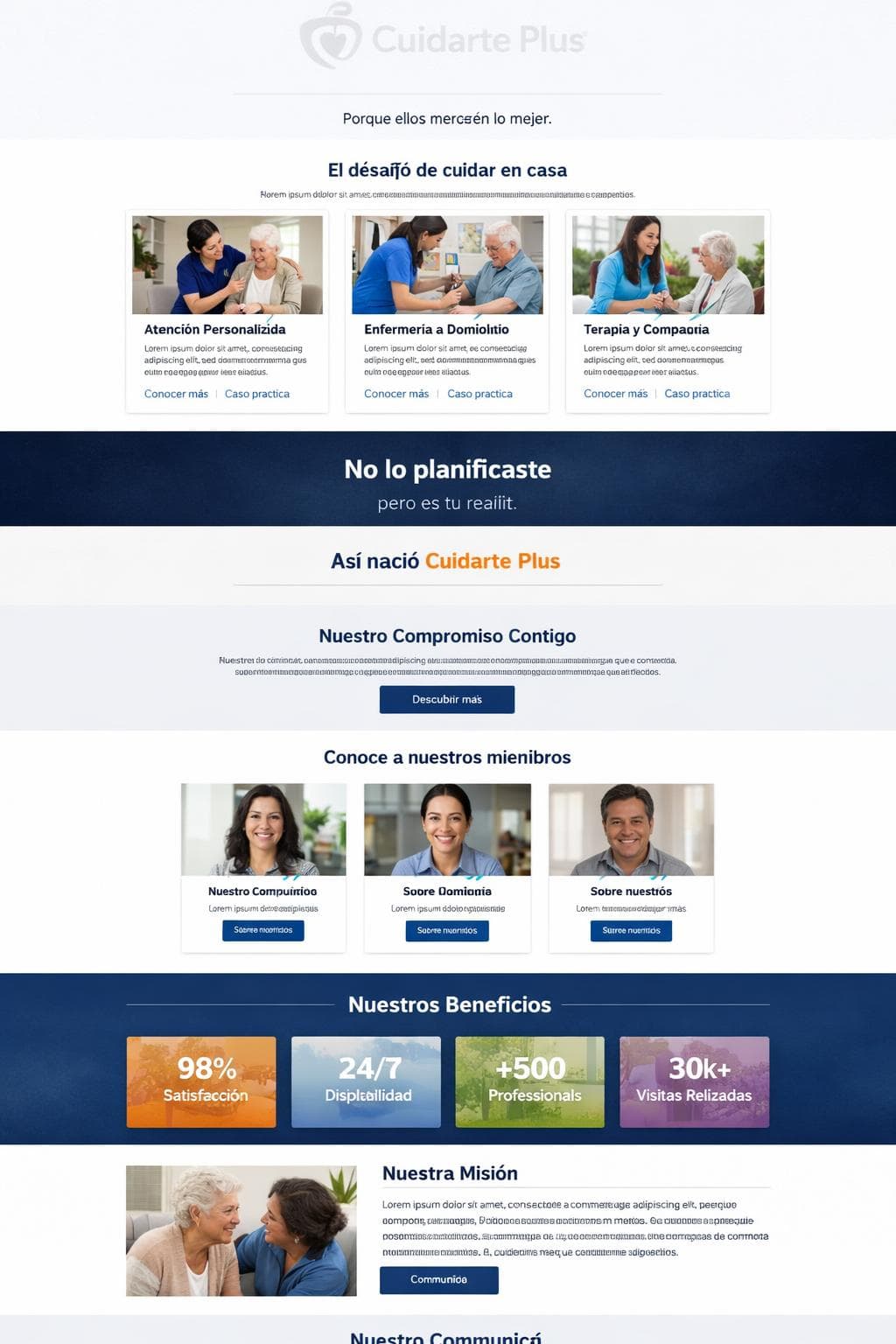 Cuidarte Plus &mdash; vista previa del theme