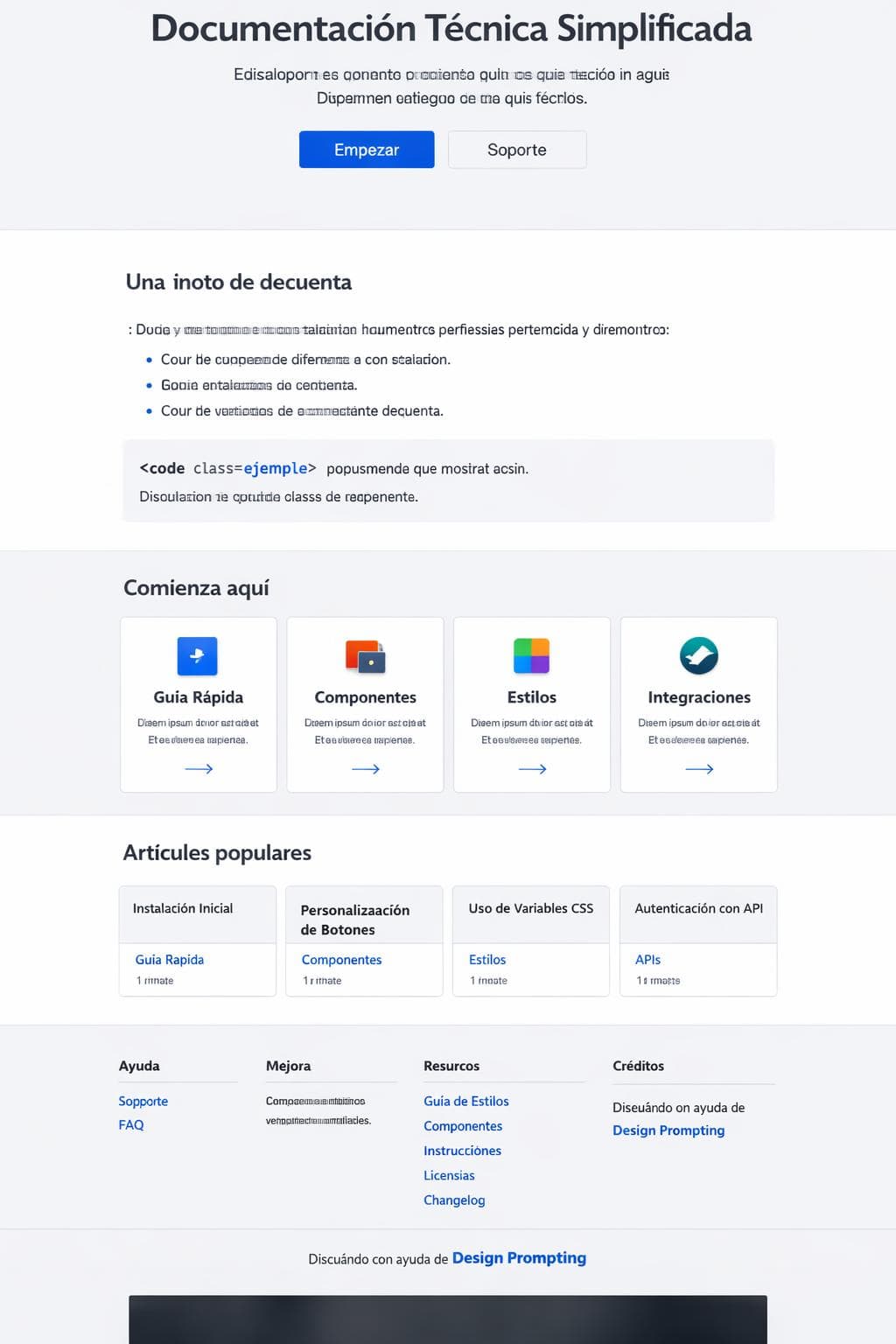 DocuPulse &mdash; vista previa del theme