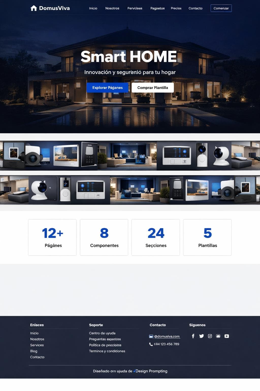DomusViva &mdash; vista previa del theme