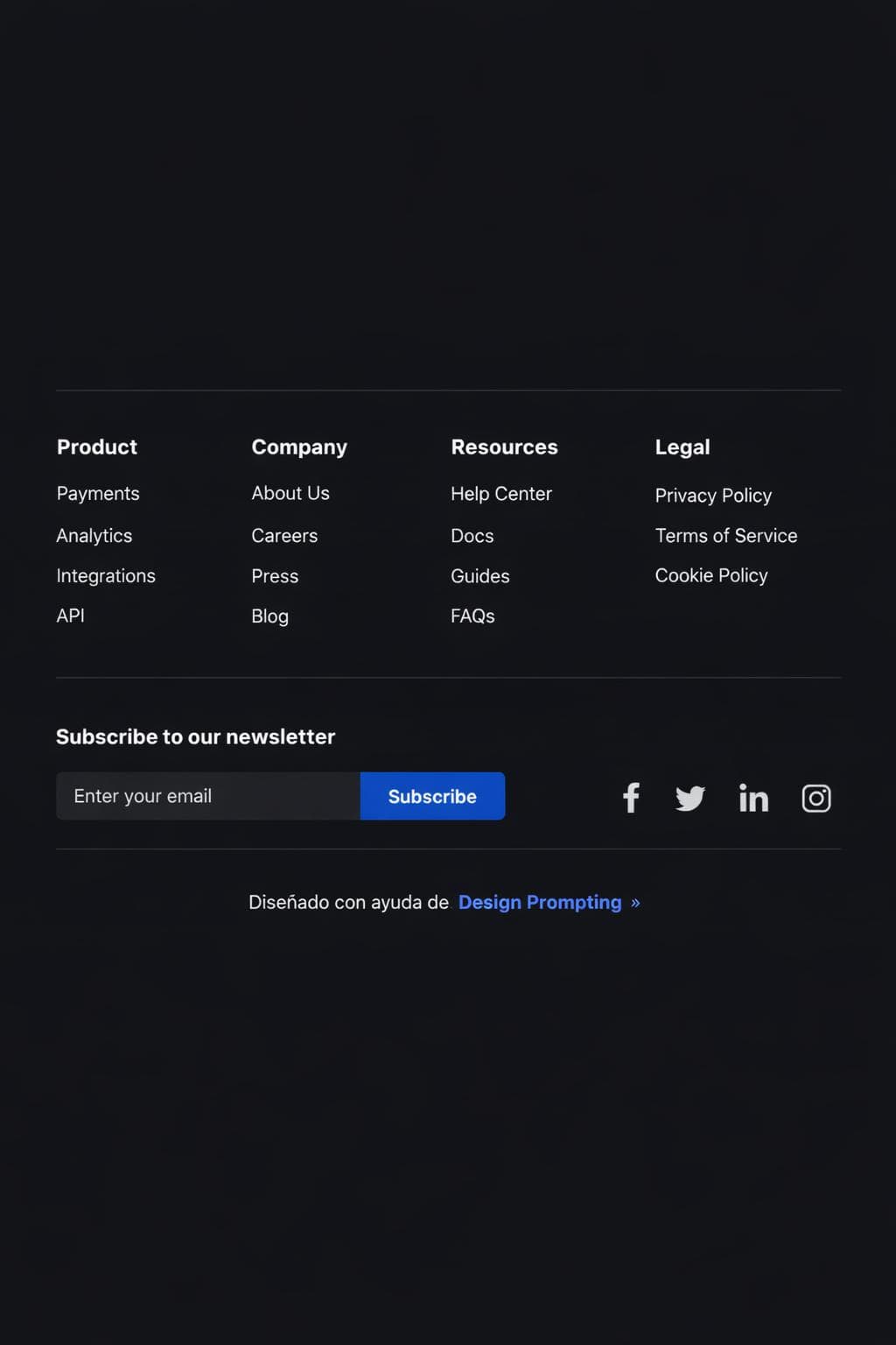 Finova Flow — vista previa del theme