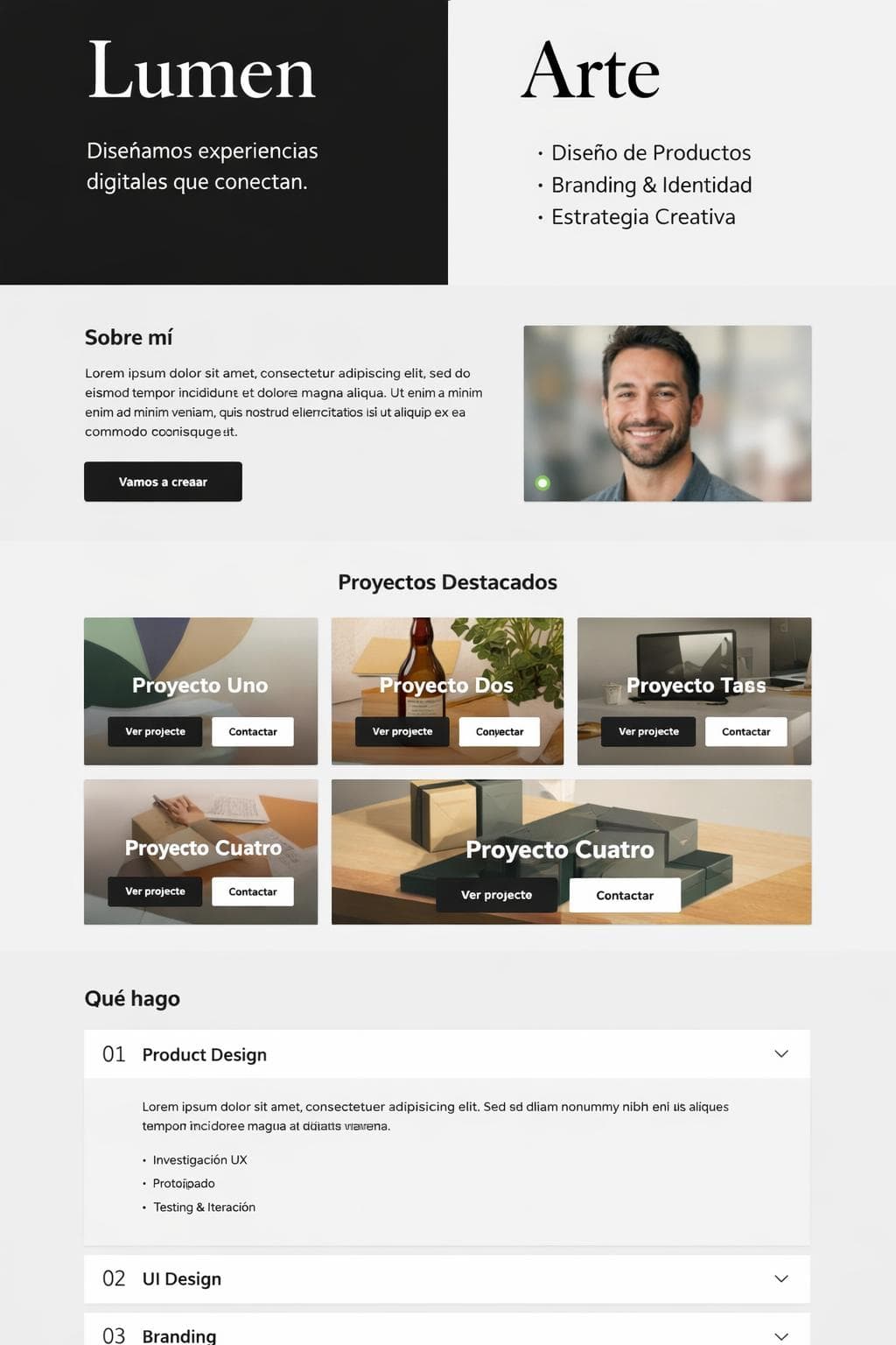 Ideas Alba — vista previa del theme