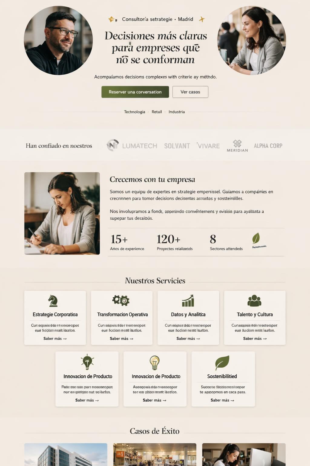 Korven Studio — vista previa del theme