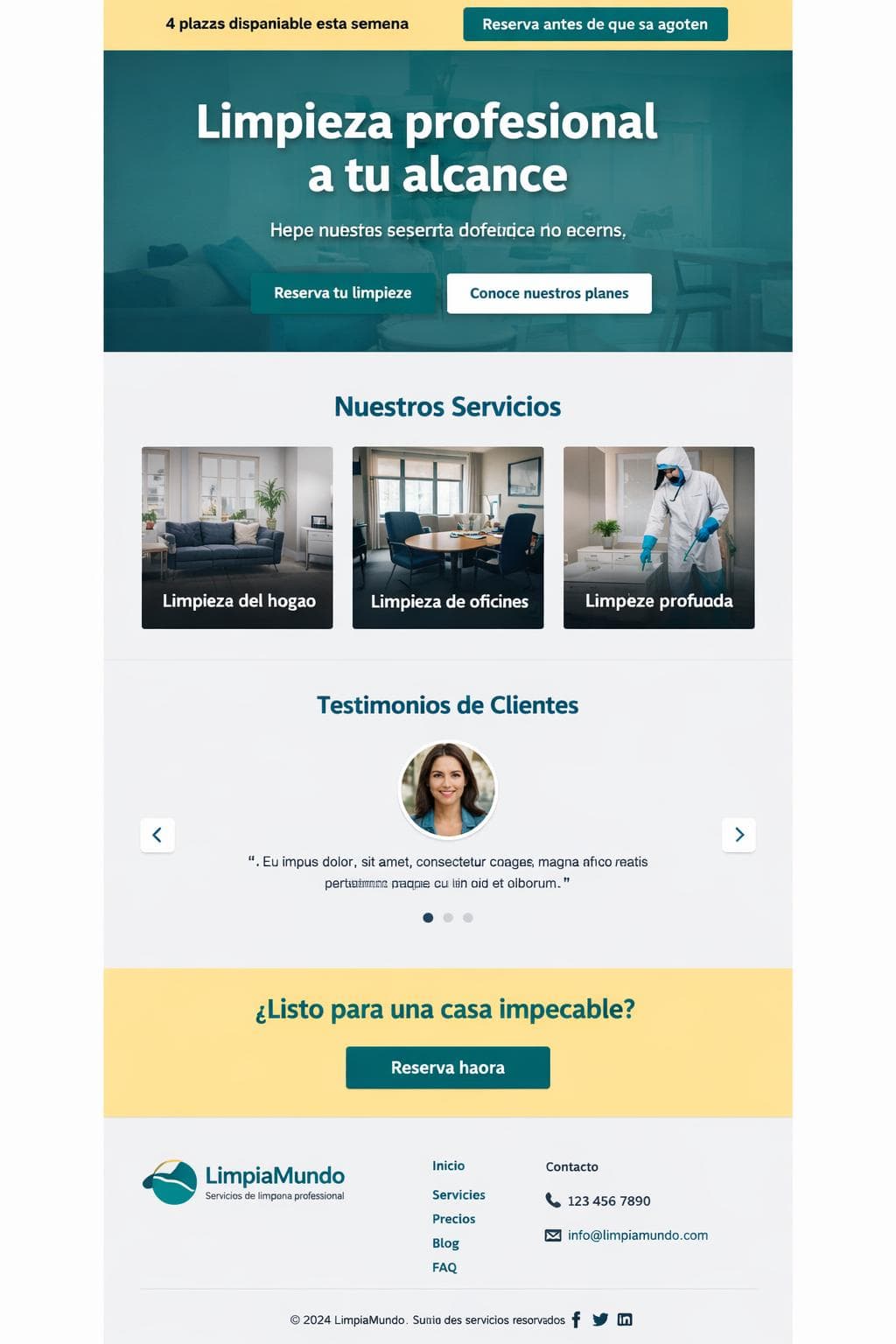 LimpiaMundo — vista previa del theme