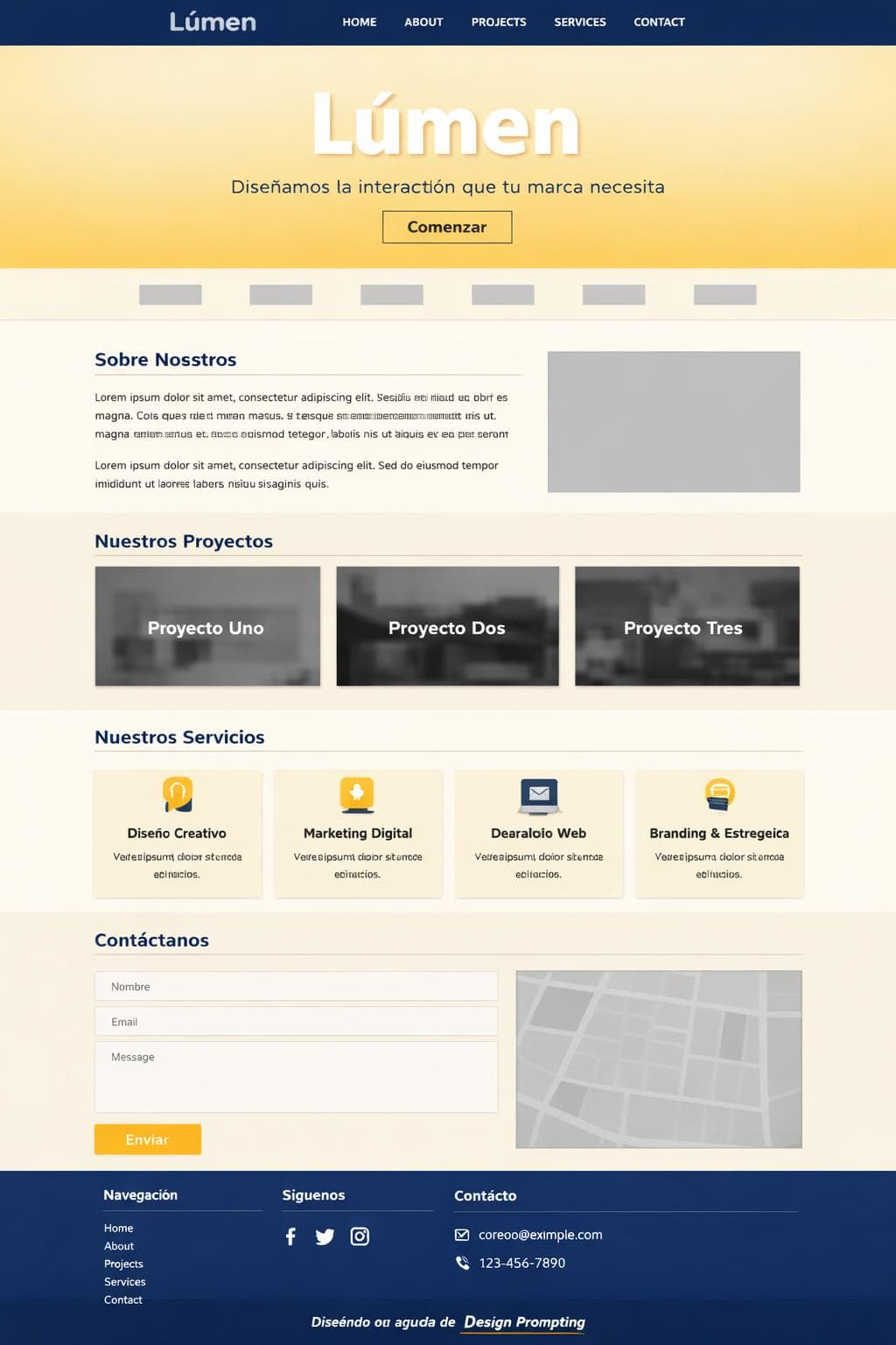 Lúmen Studio — vista previa