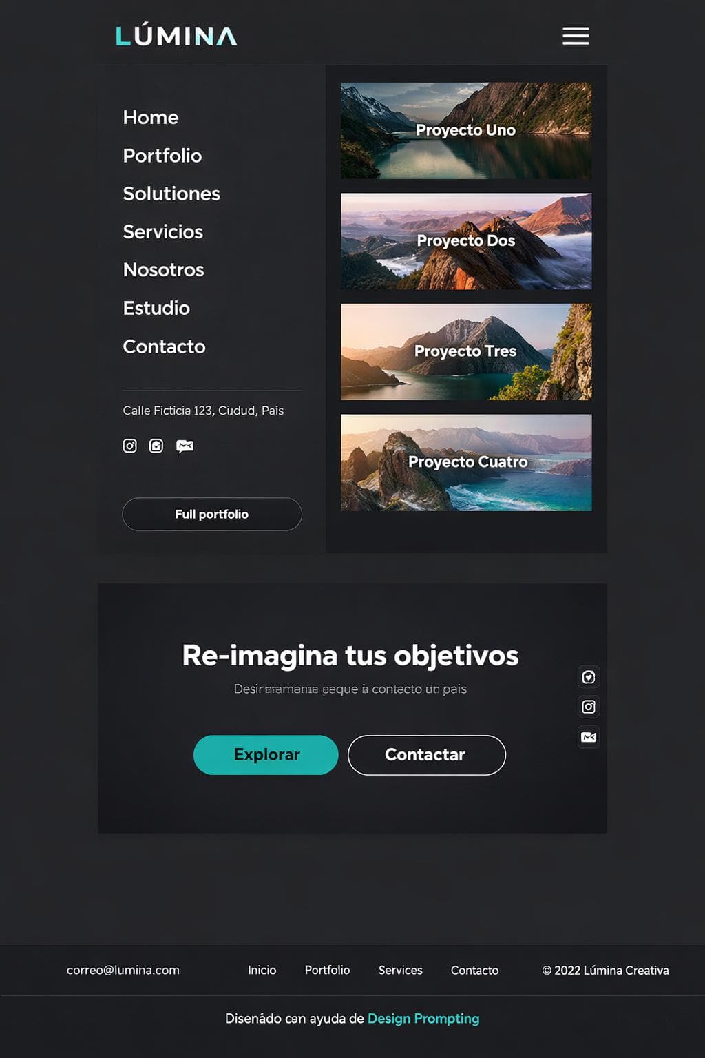 Lúmina Odisea — vista previa