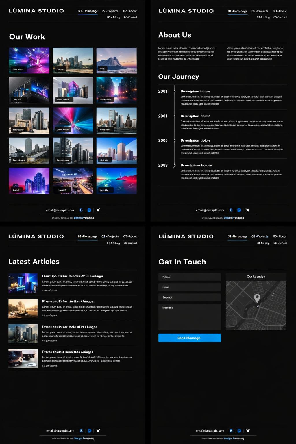 Lúmina Studio — vista previa