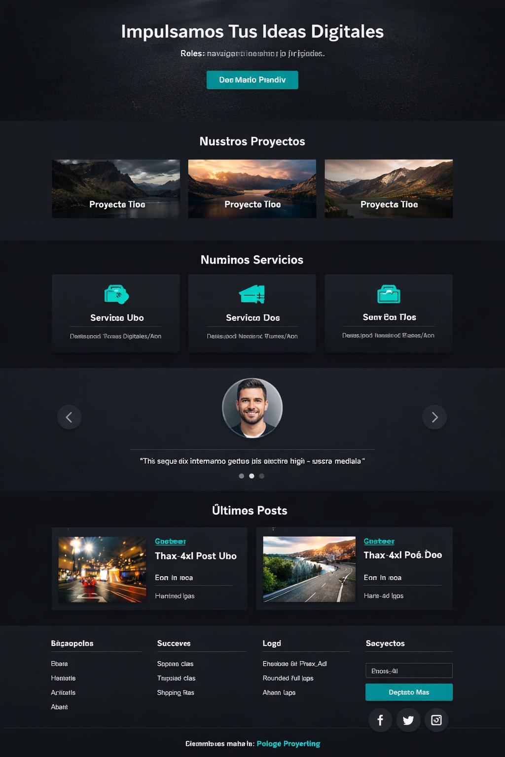 Luminova Studios — vista previa