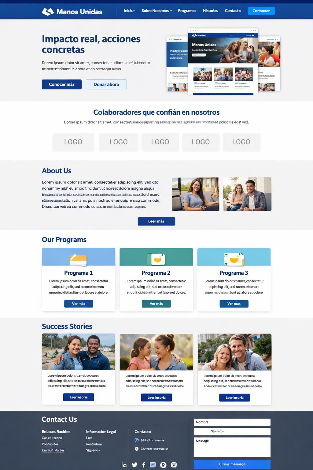 Manos Unidas — vista previa