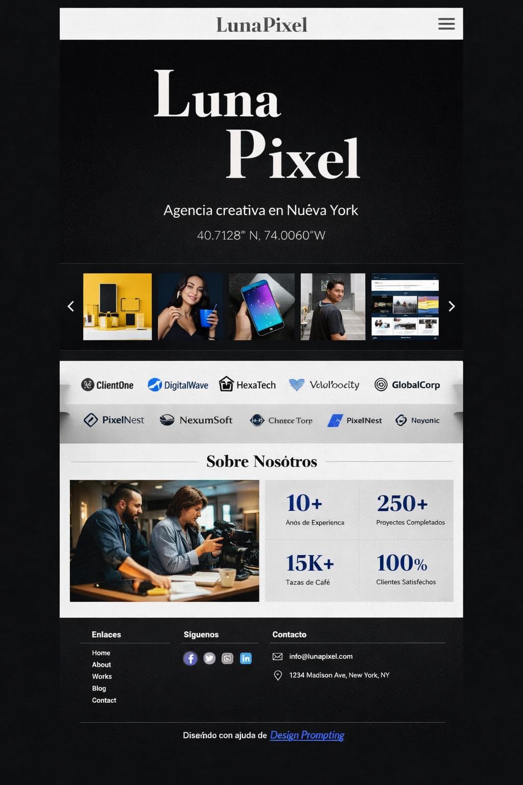 Marketing Lumen — vista previa