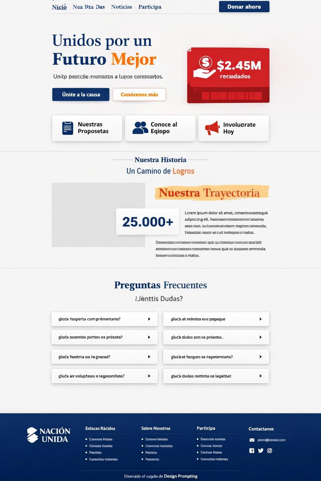 Nación Unida — vista previa