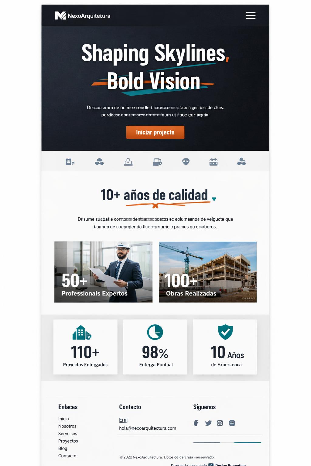 NexoArquitectura — vista previa