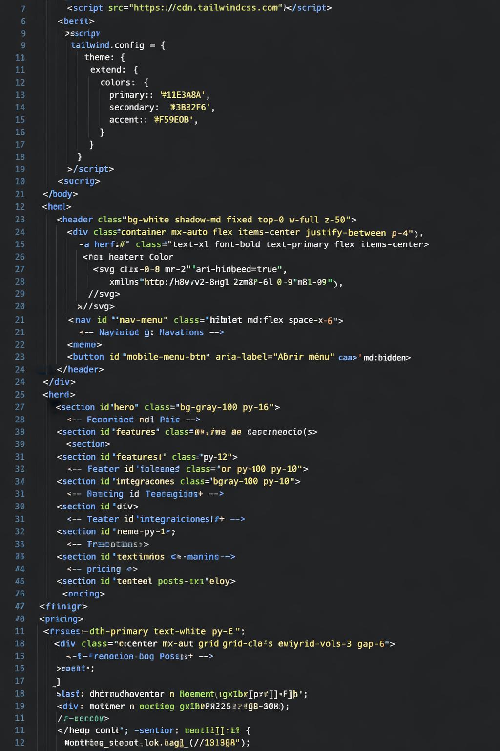 Nexora Labs — vista previa del theme
