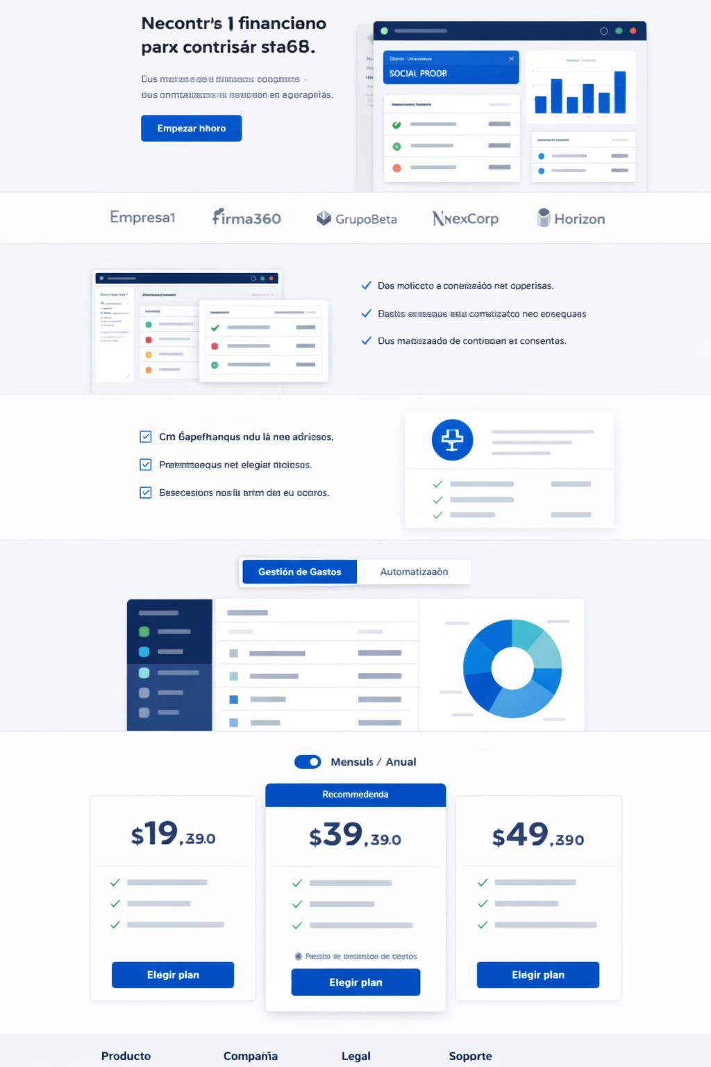 NexuFlow — vista previa del theme