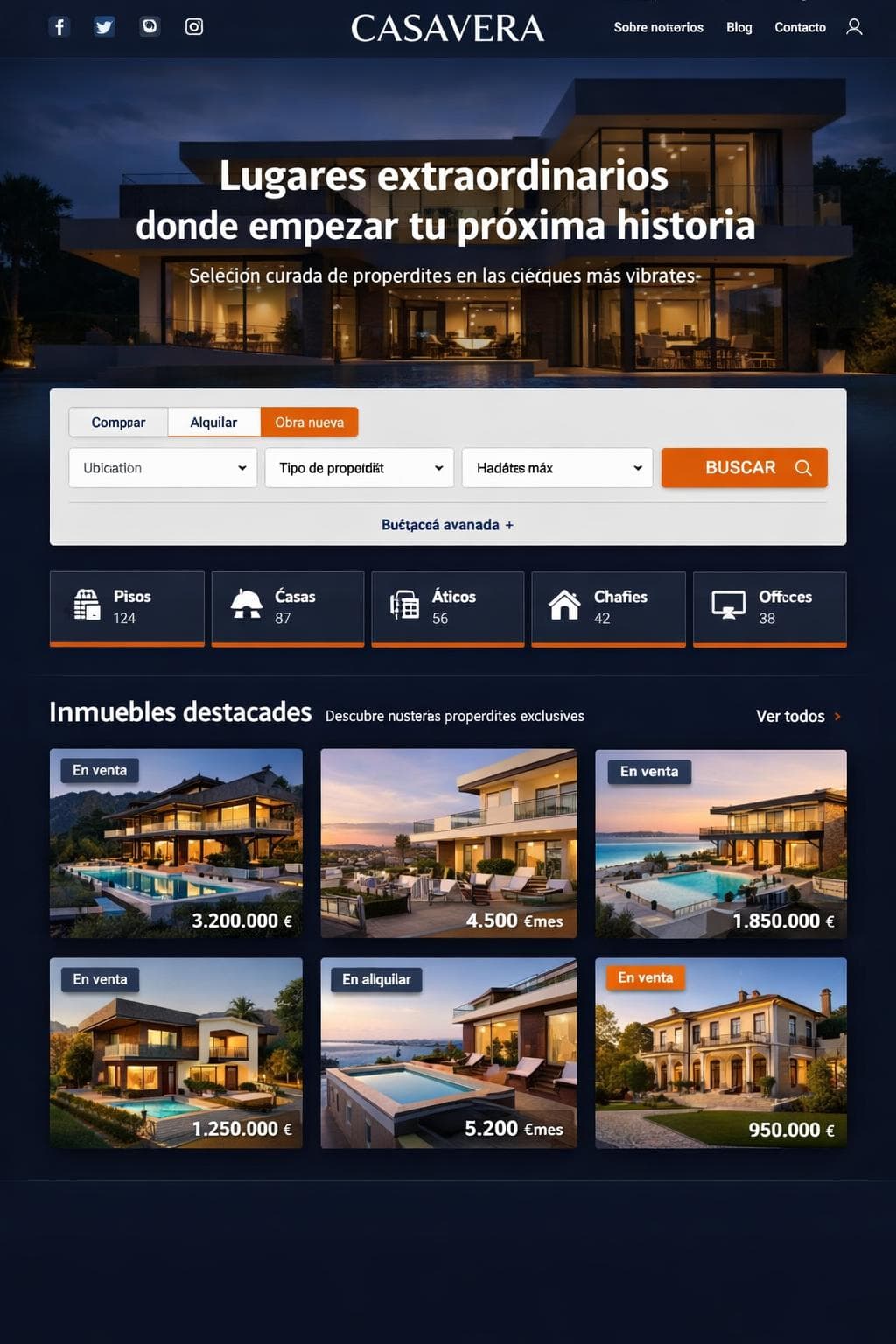 Propiedades Lira &mdash; vista previa del theme