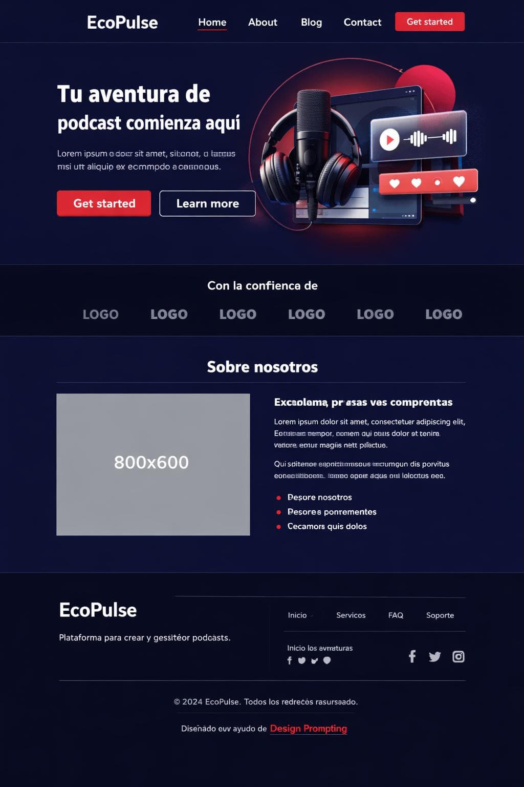 Proyecto Vega &mdash; vista previa del theme