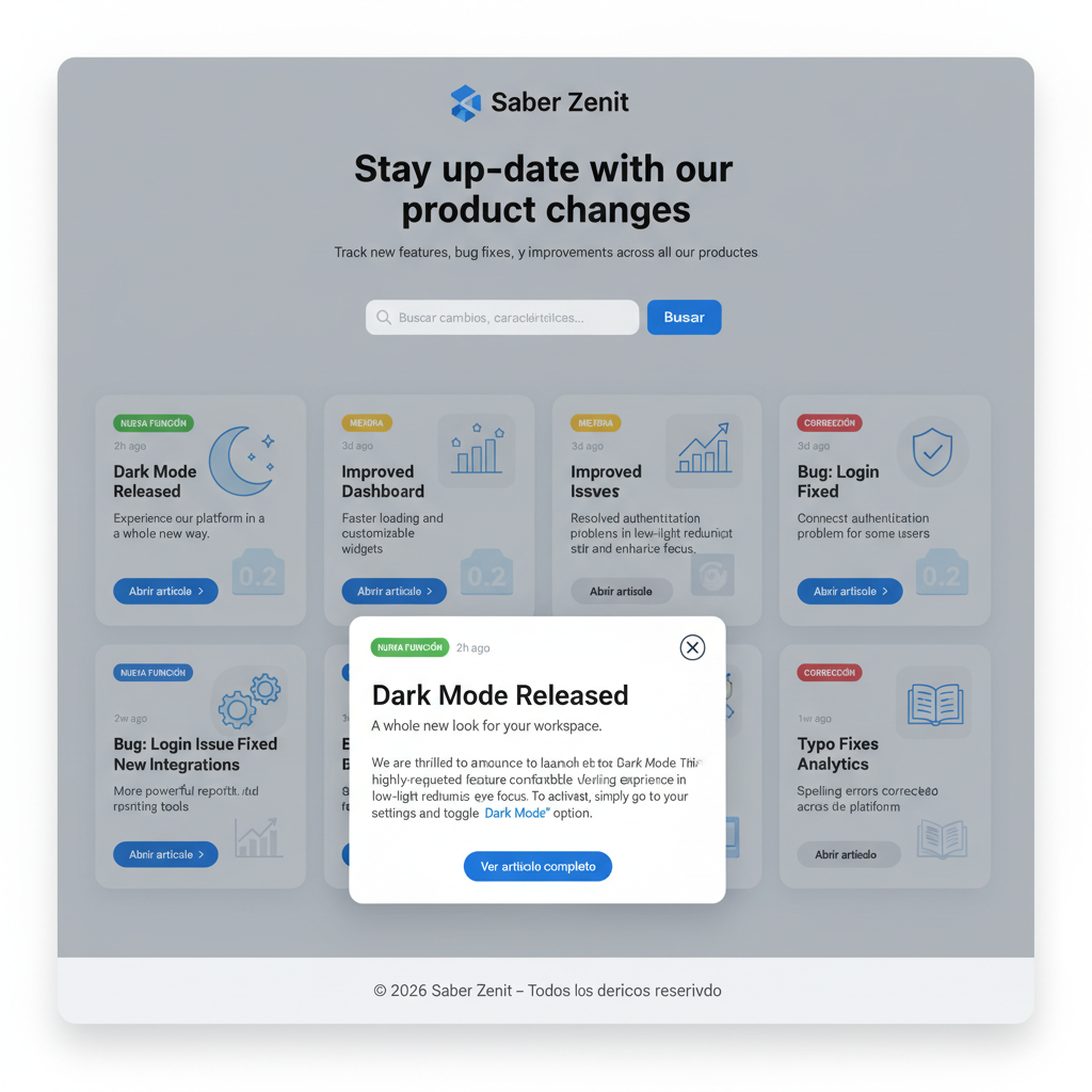 Saber Zenit — vista previa del theme