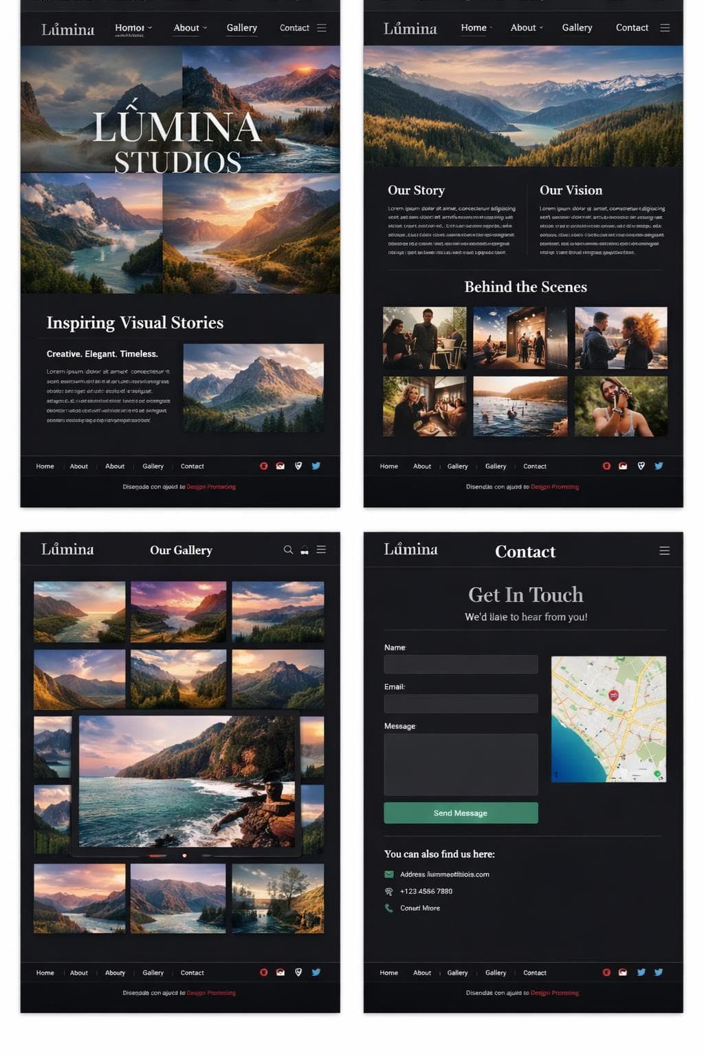 Show Zenit — vista previa del theme