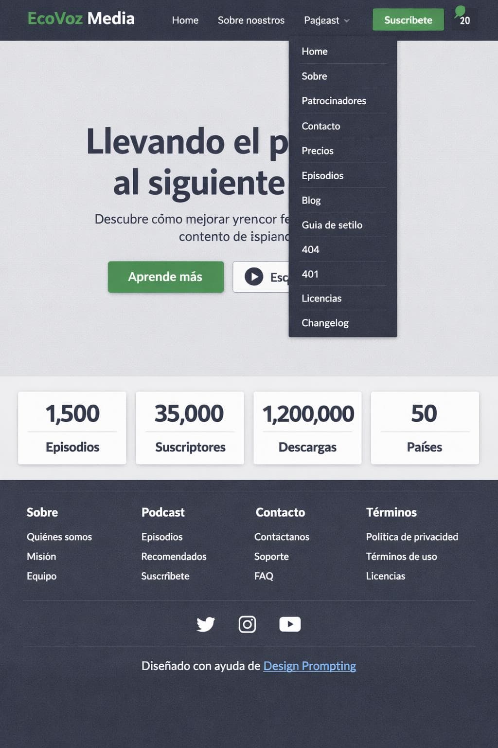 Token Alba — vista previa del theme