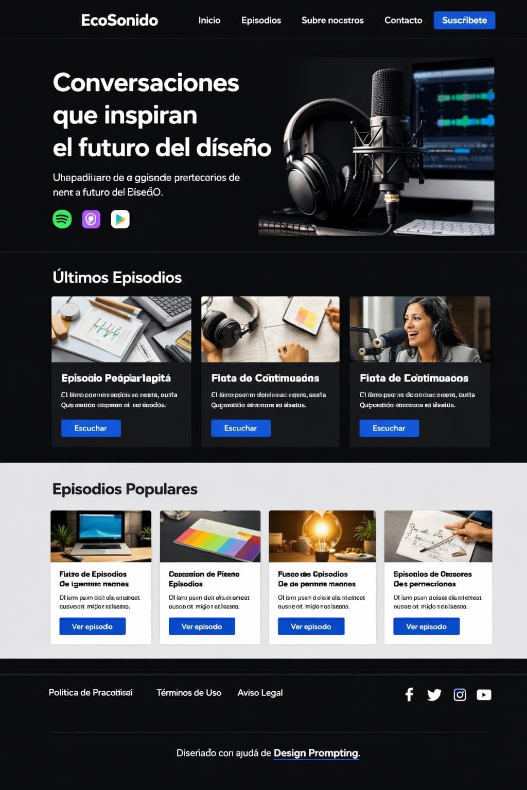 Voz Aurora &mdash; vista previa del theme